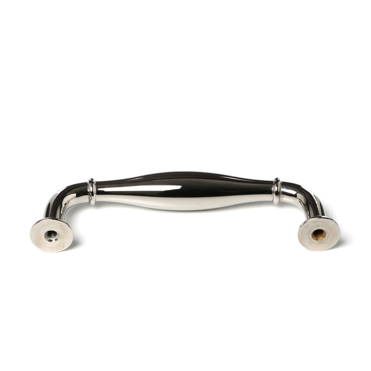 Polished Nickel 3.5'' Traditional Bar Pull with Mounting Hardware