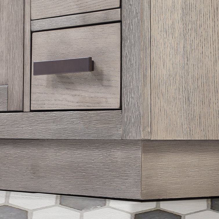 Chestnut 48" Rustic Oak Single Bathroom Vanity