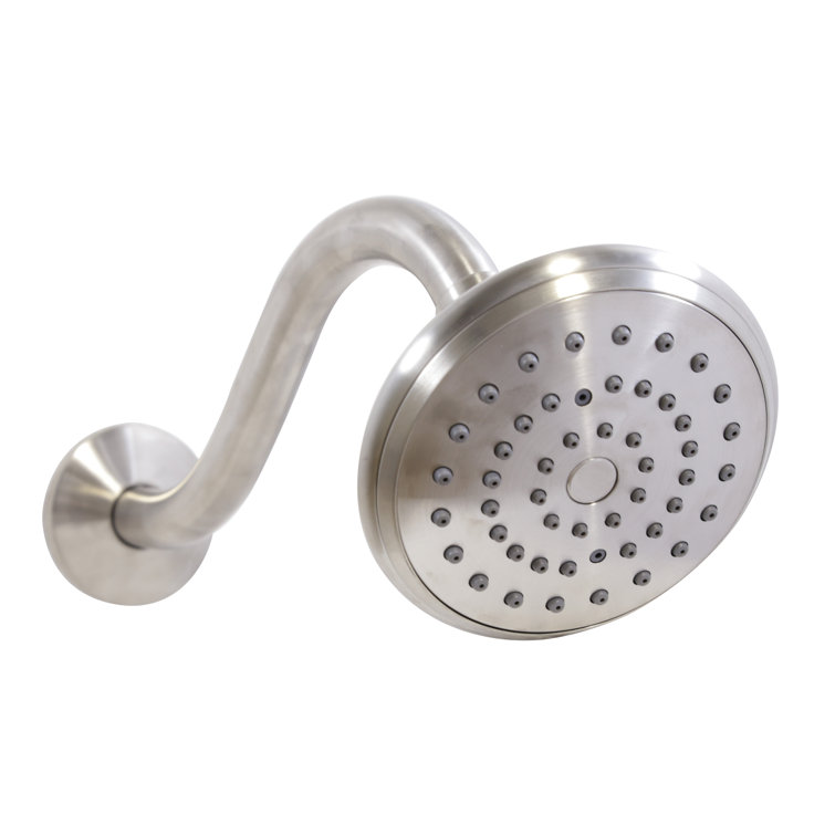 Satin Nickel Dual Handle Tub and Shower Faucet Set