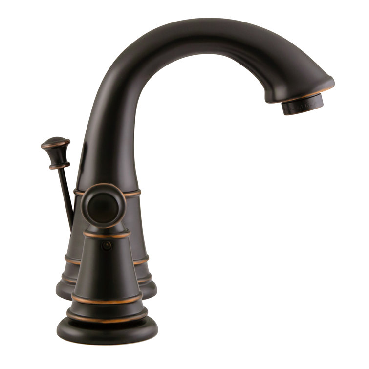 Eden 8" Oil Rubbed Bronze Widespread Bathroom Faucet