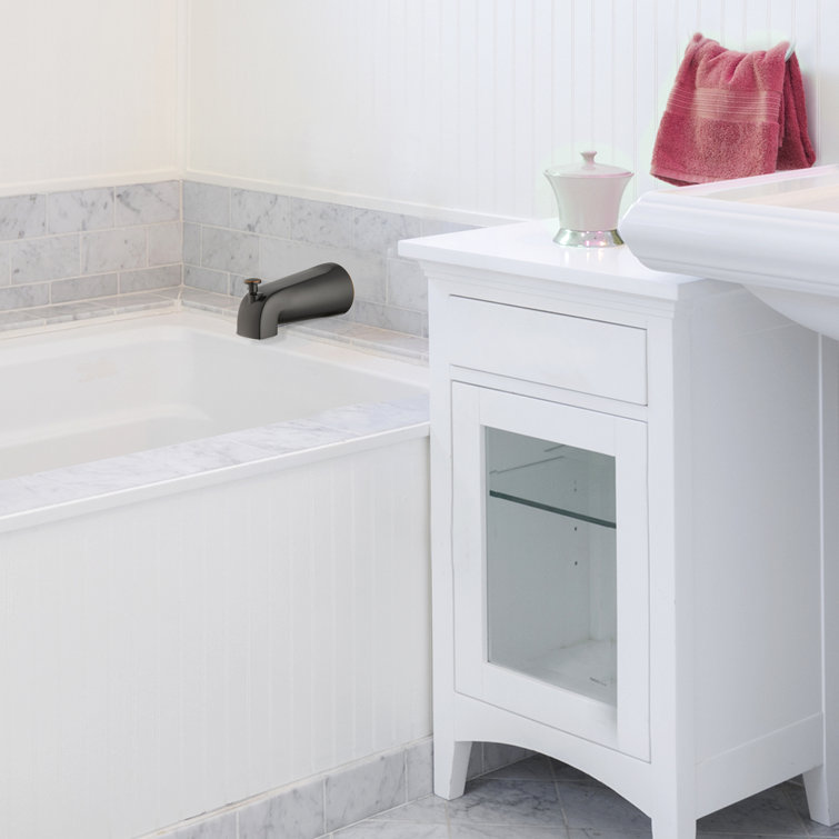 Elegant Oil Rubbed Bronze Universal Tub Spout with Diverter