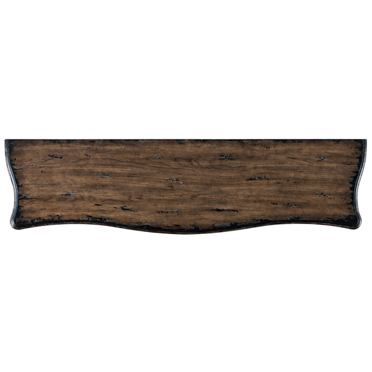 Sanctuary 73'' Black Solid Wood Sideboard
