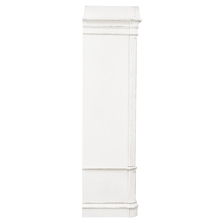 Antique White Traditional Magnolia Manor Armoire with Drawer