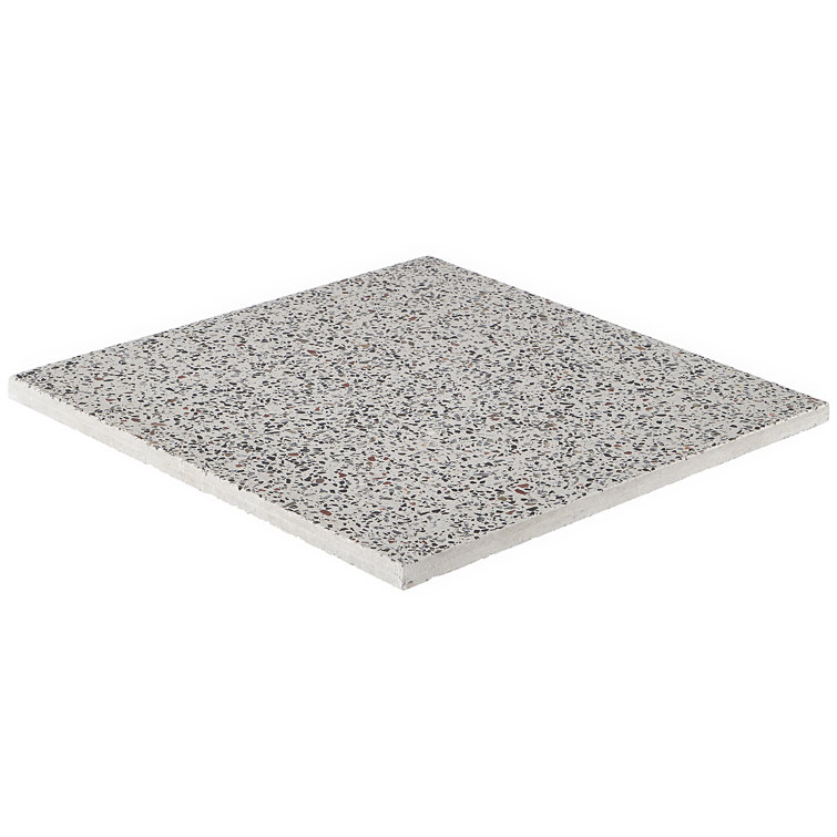 Tarboro Beige Polished Terrazzo 16" Square Floor and Wall Tile
