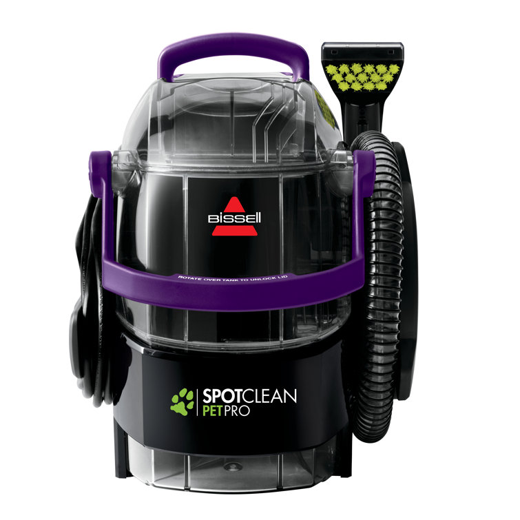 Extra Large Black and Purple Upholstery Canister Cleaner