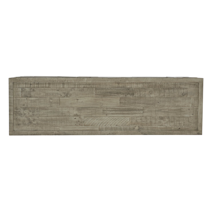 Shaw Transitional 64'' Gray Reclaimed Pine Sideboard