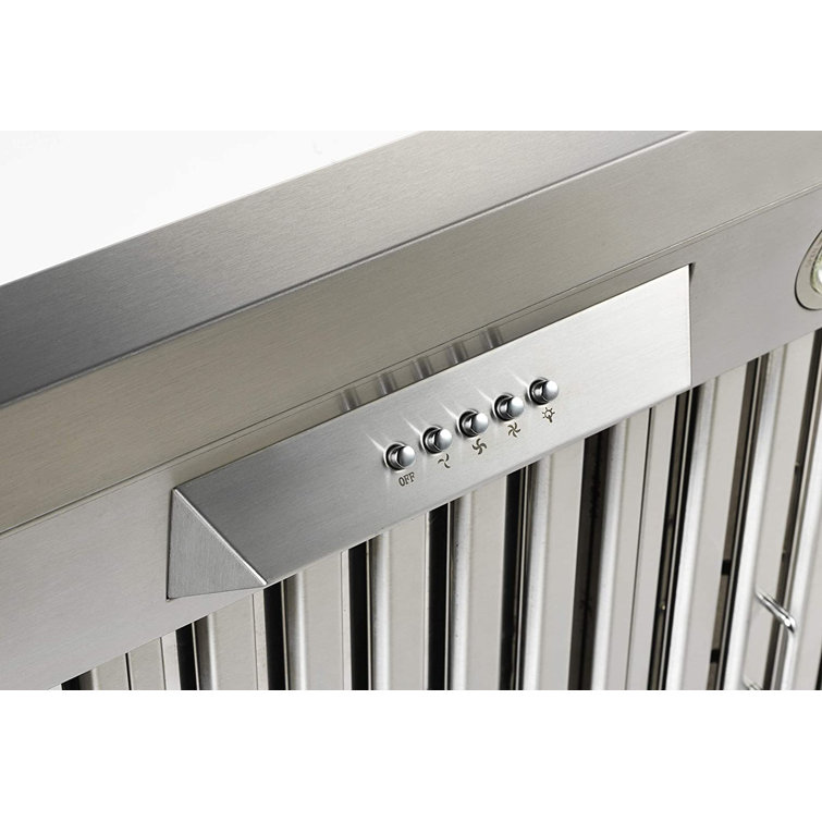 NXR 36" Stainless Steel Convertible Under Cabinet Range Hood