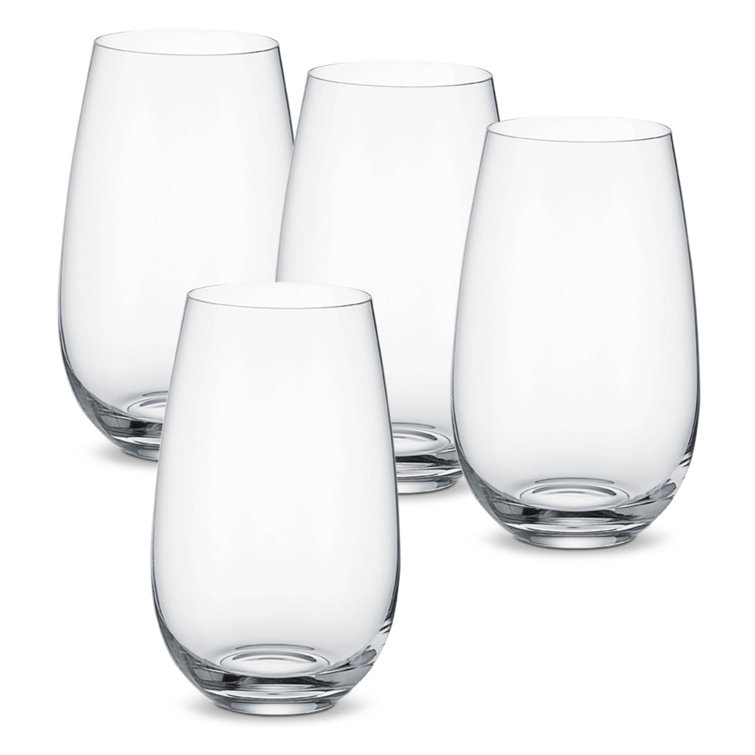 Villeroy & Boch Entrée 20.75 oz Crystal Glass Tumbler Set