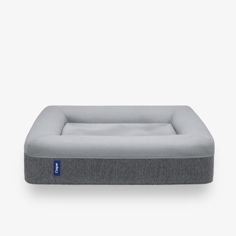 Small Orthopedic Gray Memory Foam Dog Bed