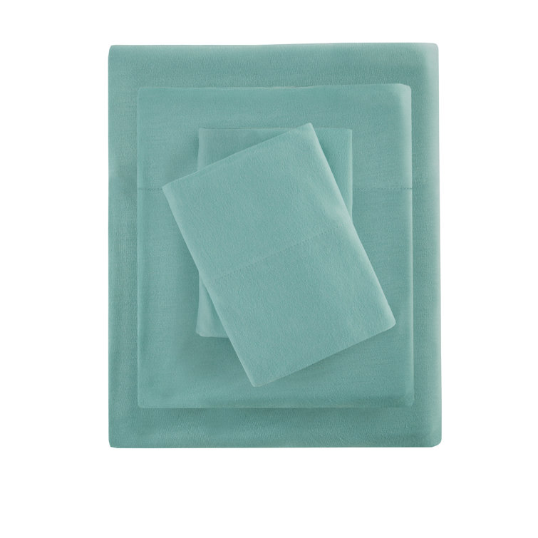 King Dark Grey Polyester Jersey Knit Sheet Set