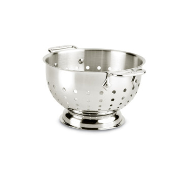 All-Clad 3-Quart Stainless Steel Colander with Handles