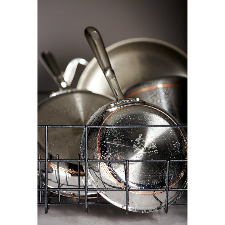 Copper Core 5-Ply Stainless Steel 7-Piece Cookware Set