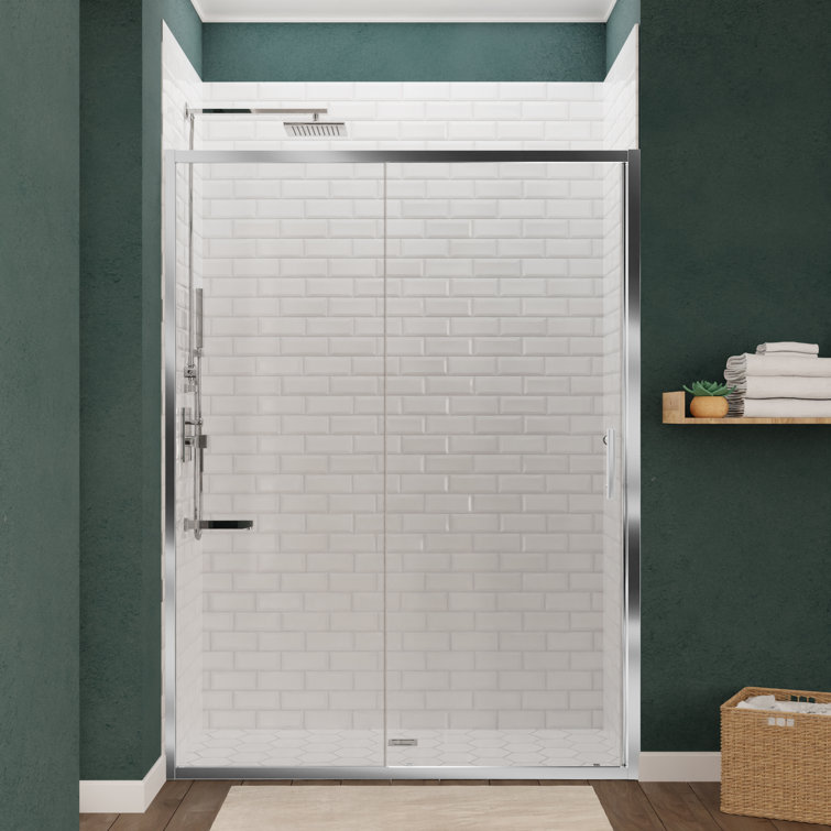 Halberd 48" x 72" Polished Chrome Framed Shower Door