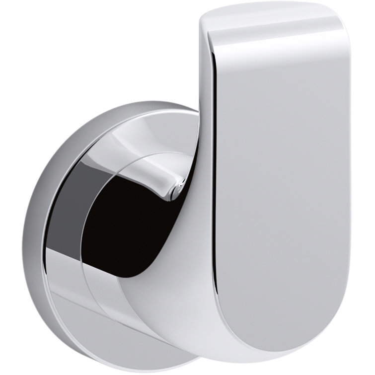 Avid Polished Chrome Modern Robe Hook