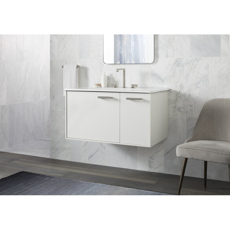 Vibrant Brushed Brass Wall Mounted Towel Arm