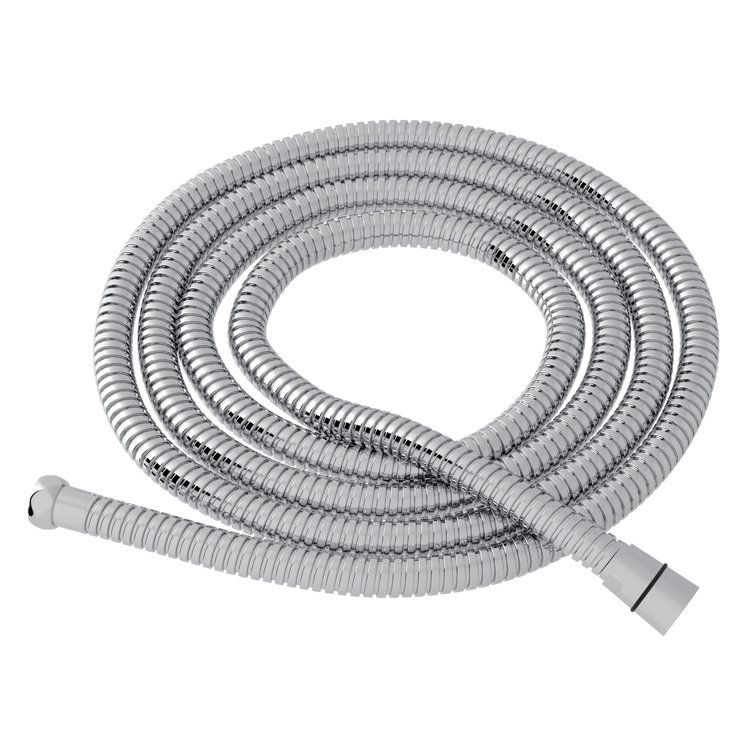 79" Polished Chrome Metal Shower Hose
