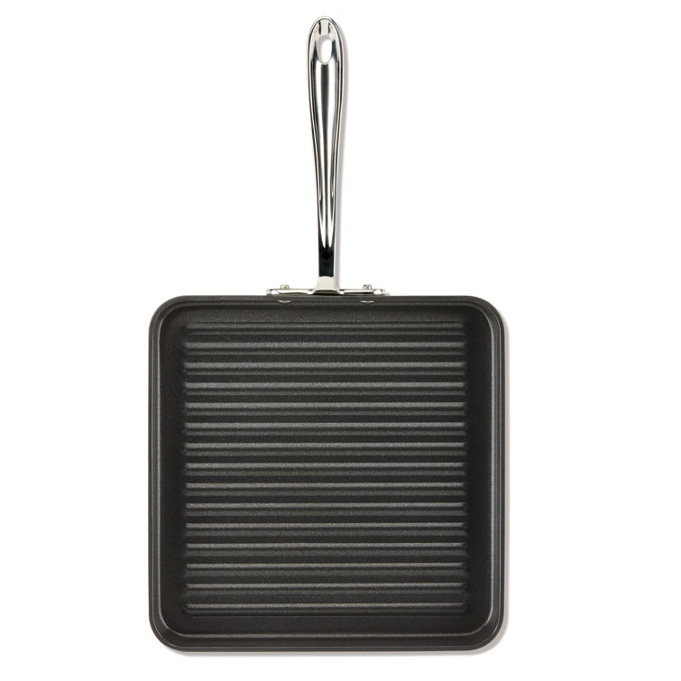 All-Clad HA1 11" Black Aluminum Non-Stick Grill Pan