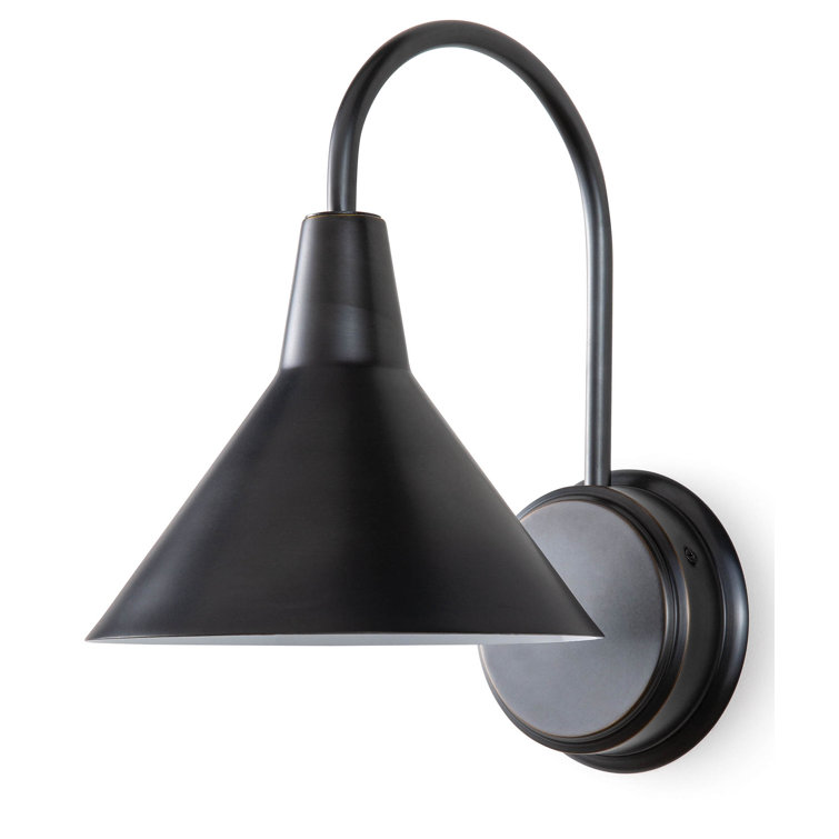 Oil Rubbed Bronze Industrial Direct Wired 1-Light Sconce