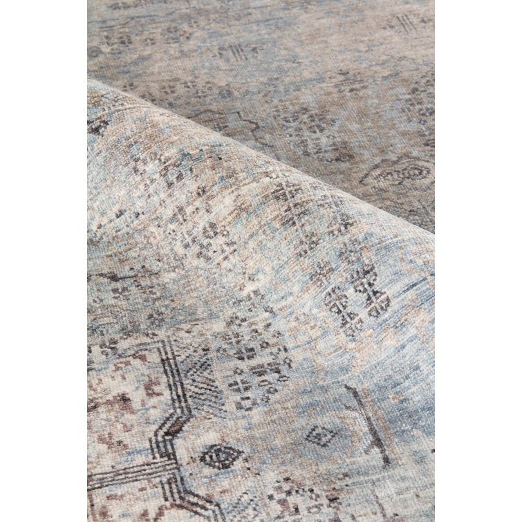 Luxurious Hand-Knotted Silk Ivory and Dark Gray 10' x 14' Area Rug