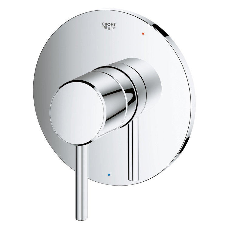 Concetto Starlight Chrome Single Handle Shower Valve Trim