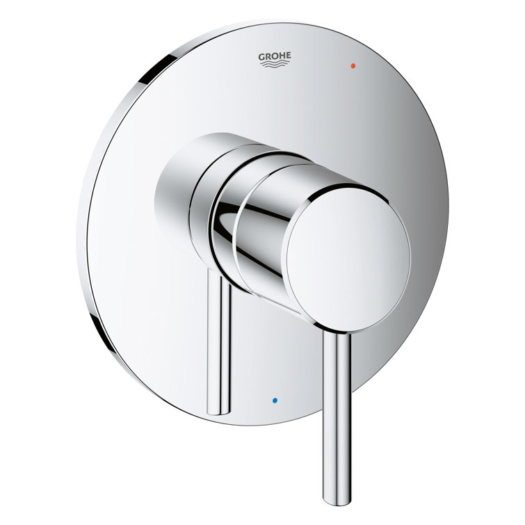 Concetto Starlight Chrome Single Handle Shower Valve Trim
