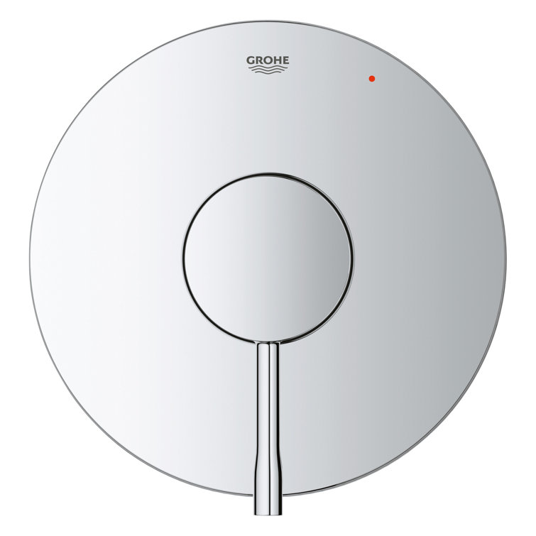 Polished Chrome Lever Shower Valve Trim Kit