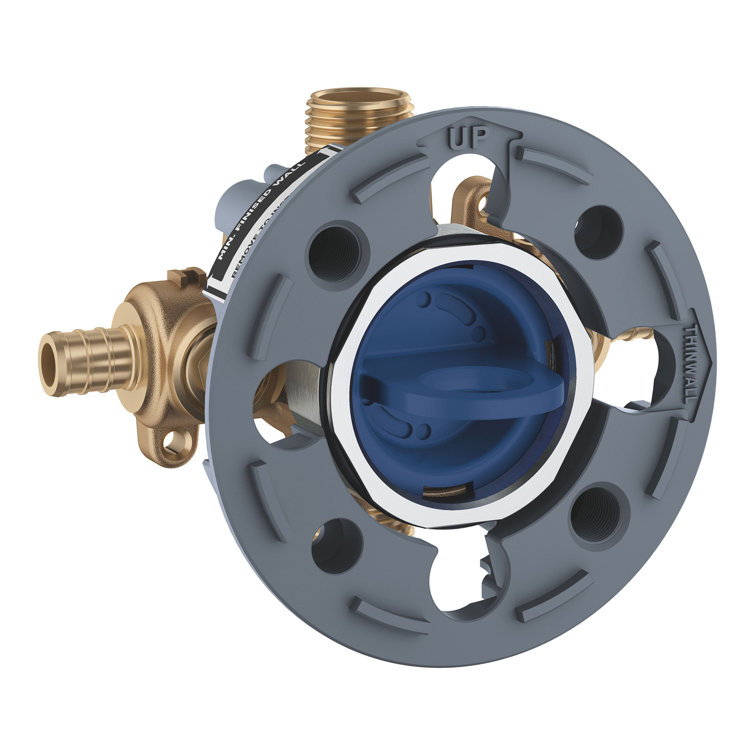 GrohSafe 3.0 Brass Pressure Balance Valve with Flush Plug