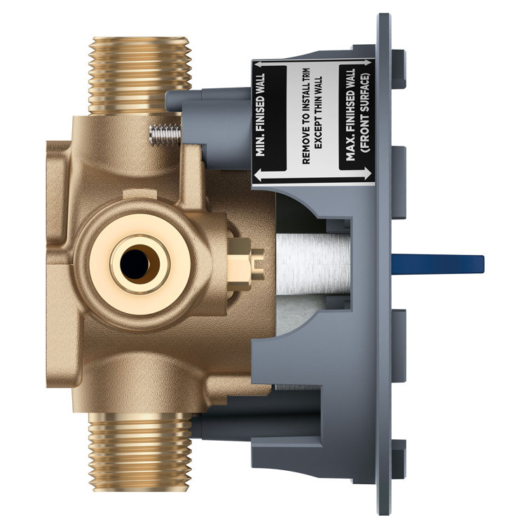 GrohSafe 3.0 Brass Pressure Balance Valve with Flush Plug