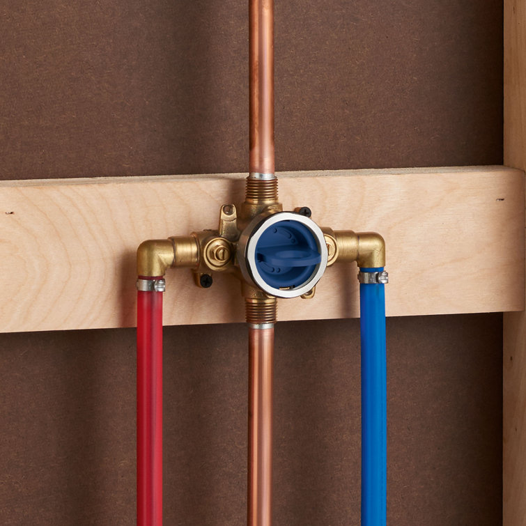GrohSafe 3.0 Brass Pressure Balance Valve with PEX Elbows