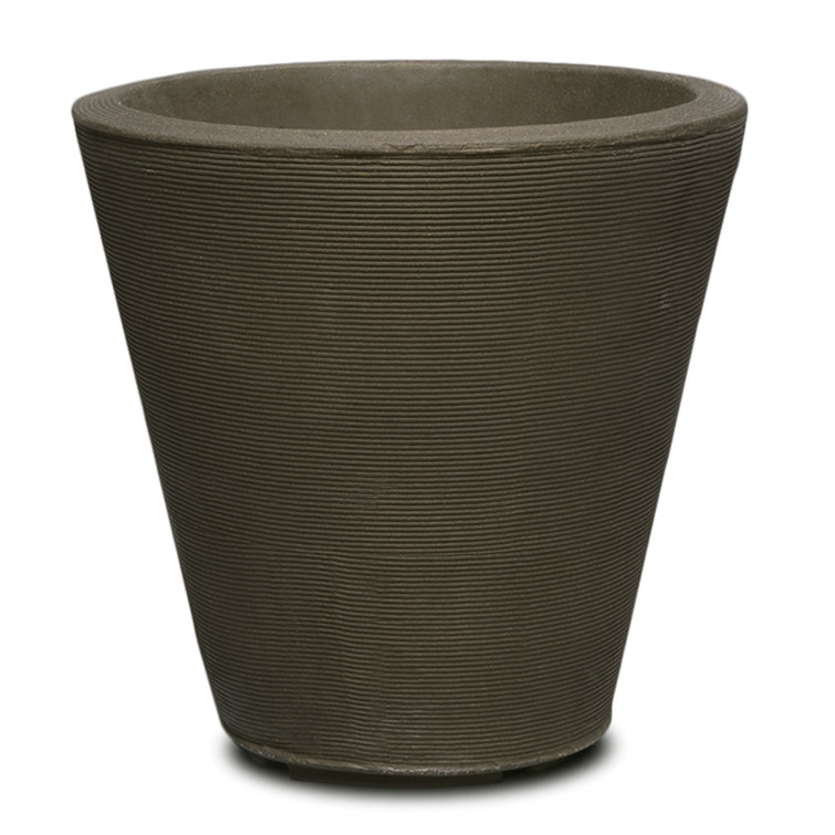 Old Bronze 20" Double-Walled Outdoor Planter