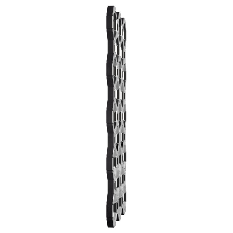 Elegant 75'' Beveled Wood Frame Mosaic Mirror