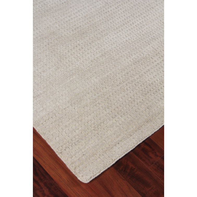 Handmade Ivory Sheepskin Rectangular 6' x 9' Area Rug