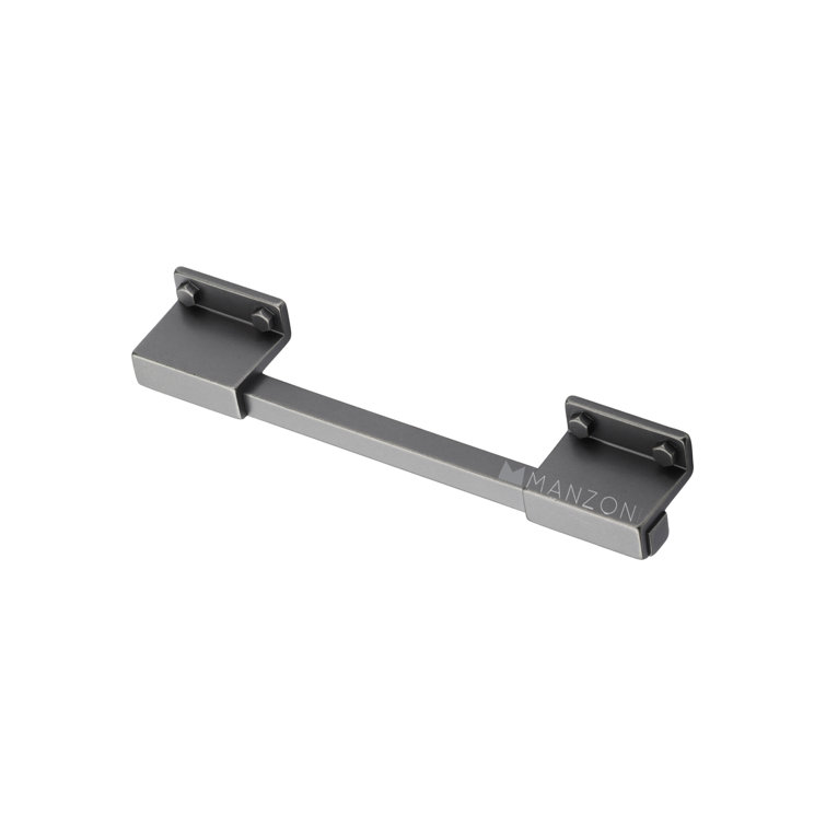 Old Iron Industrial Cabinet Bar Pull with Mounting Hardware