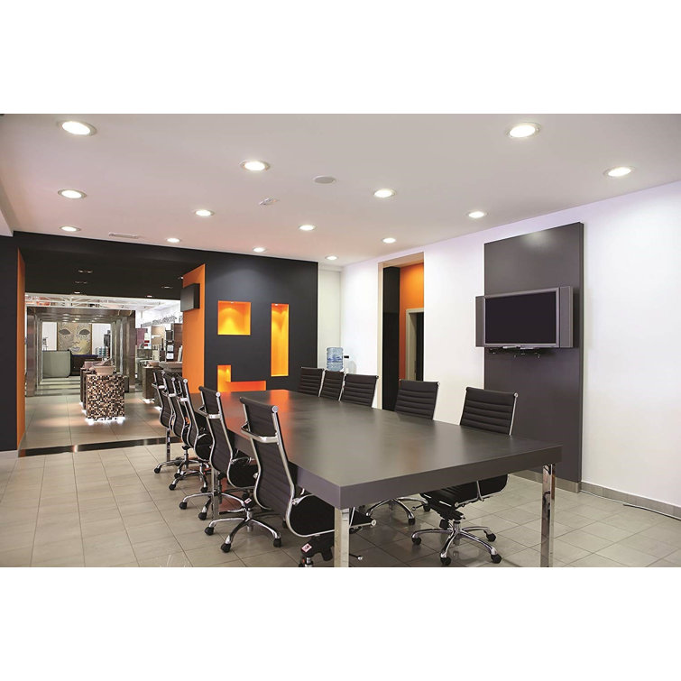 6-Inch White Aluminum LED Canless Recessed Lighting Kit