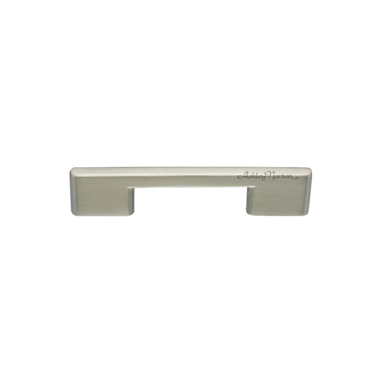 Satin Nickel Brushed Bar Pull with Mounting Hardware