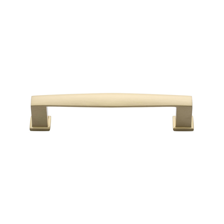 Satin Brass 4'' Bar Pull with Mounting Hardware