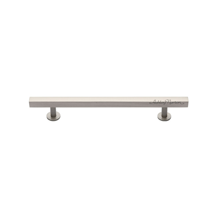 Satin Nickel 8.5" Brushed Bar Pull with Mounting Hardware