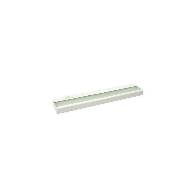 White Steel 21'' LED Under Cabinet Light Bar