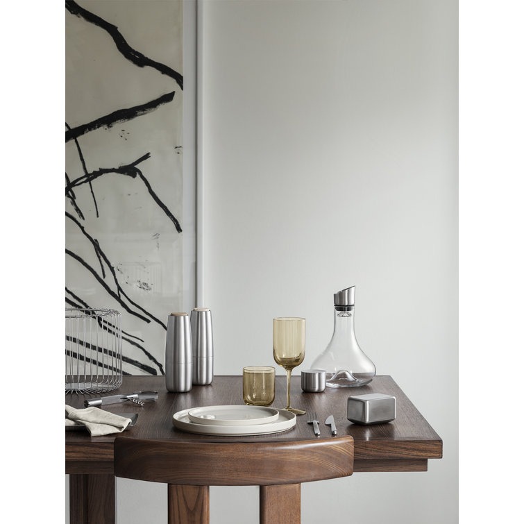 Moonbeam Cream 8'' Scandinavian Ceramic Dessert Plate Set