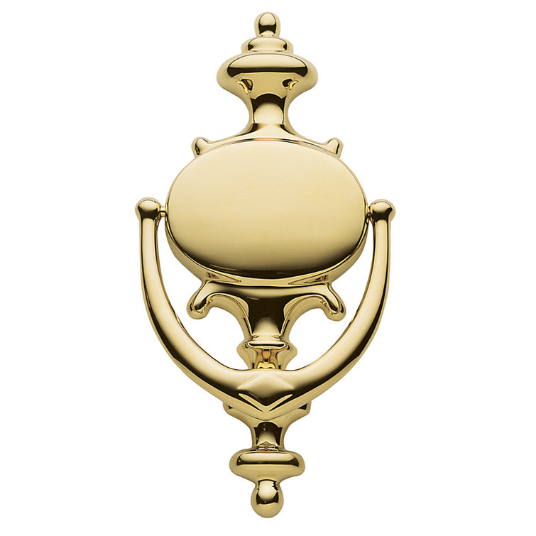 Imperial Polished Brass Traditional Door Knocker