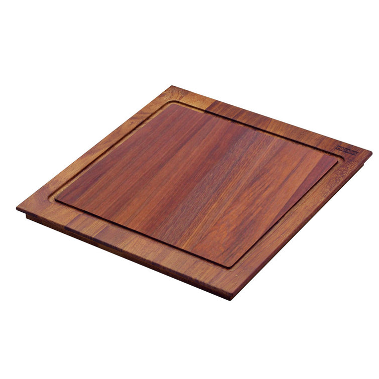 Rectangular Teak Wood Cutting Board with Self-Healing Properties