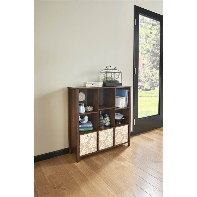 ClosetMaid Dark Chestnut Premium Adjustable 9-Cube Organizer