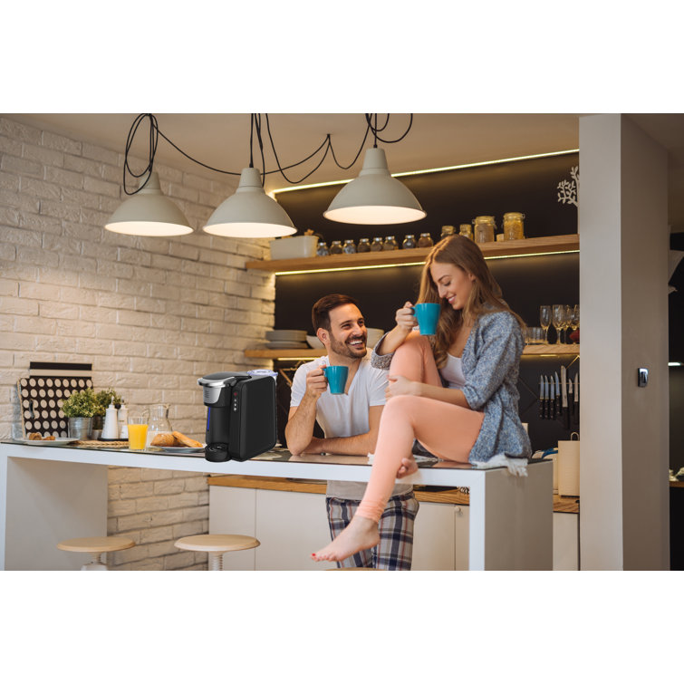Black Programmable Pod Style Drip Coffee Maker