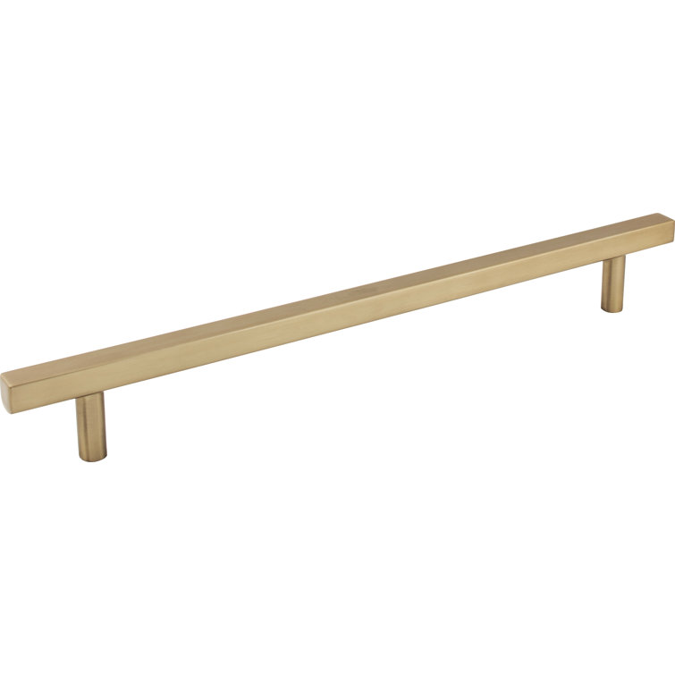 Satin Bronze 12" Brushed Appliance Bar Pull with Mounting Hardware
