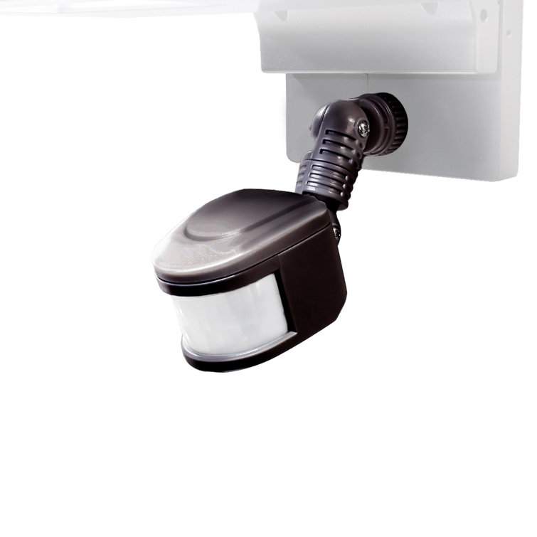 Black Die-Cast Aluminum Motion Sensor Light