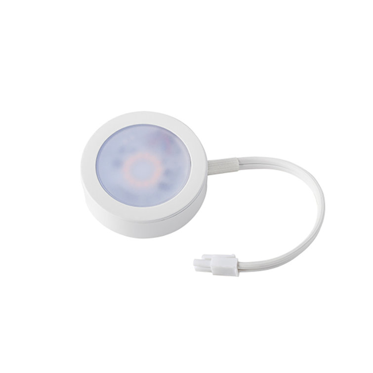 Line Voltage Puck Light 1 - Light LED Under Cabinet Puck Light