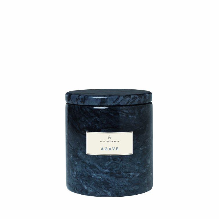 Magnet Marble Soy Scented Candle with Lid