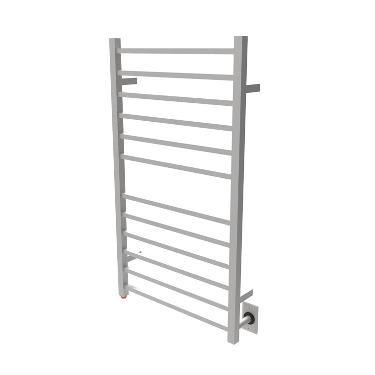 Polished Nickel Wall Mounted Electric Towel Warmer