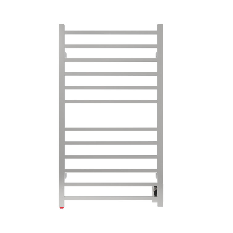 Polished Nickel Stainless Steel Wall Mounted Electric Towel Warmer