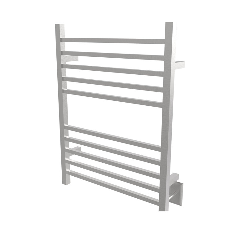 Brushed Stainless Steel Wall Mounted Towel Warmer